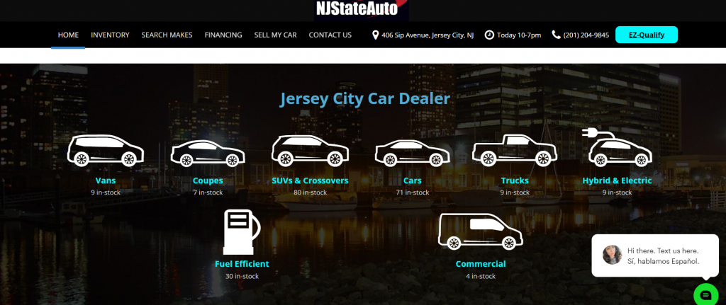 NJ state auto car auction
