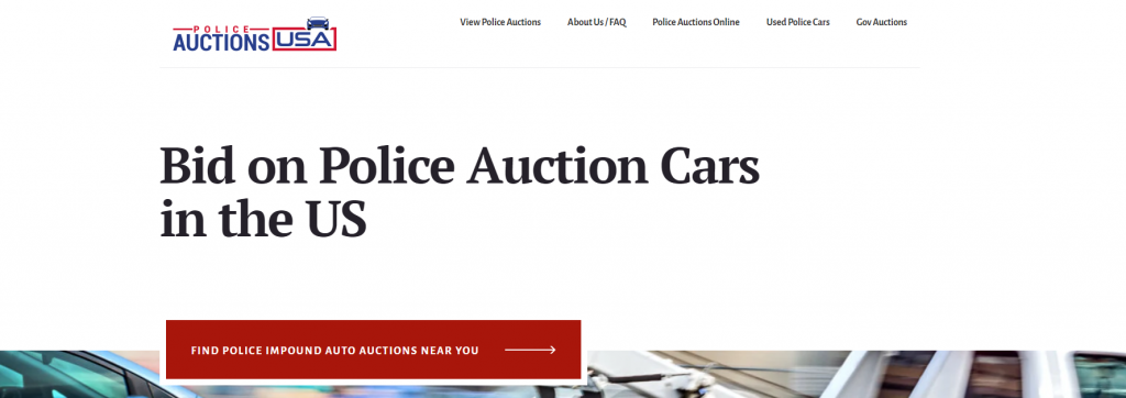 police auction cars