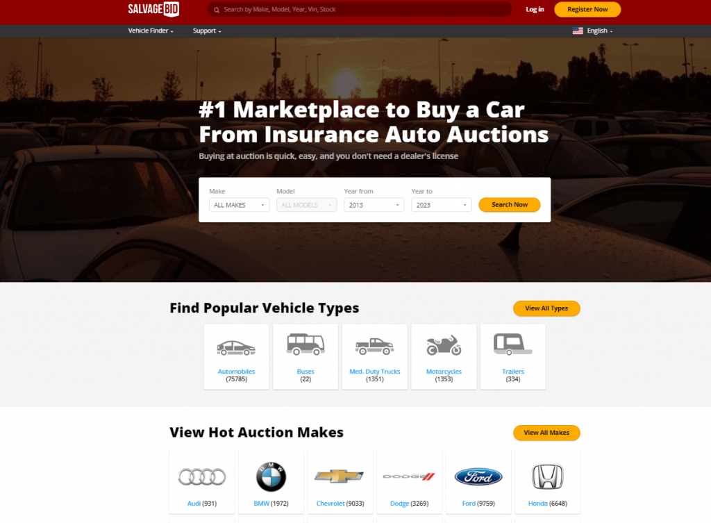 salvage bid auction site