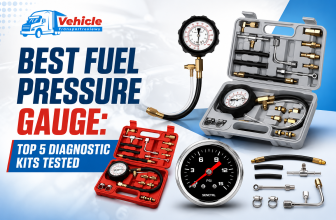 Promotional graphic featuring various fuel pressure gauge diagnostic kits.
