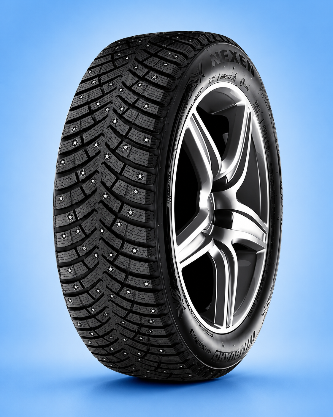Nexen Winguard studded winter tire.