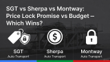 SGT vs Sherpa vs Montway: Price Lock Promise vs Budget Pricing – Which Wins?